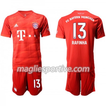 Completo Calcio Bayern Monaco RAFINHA 13 Bambino Divisa Prima 2019/2020